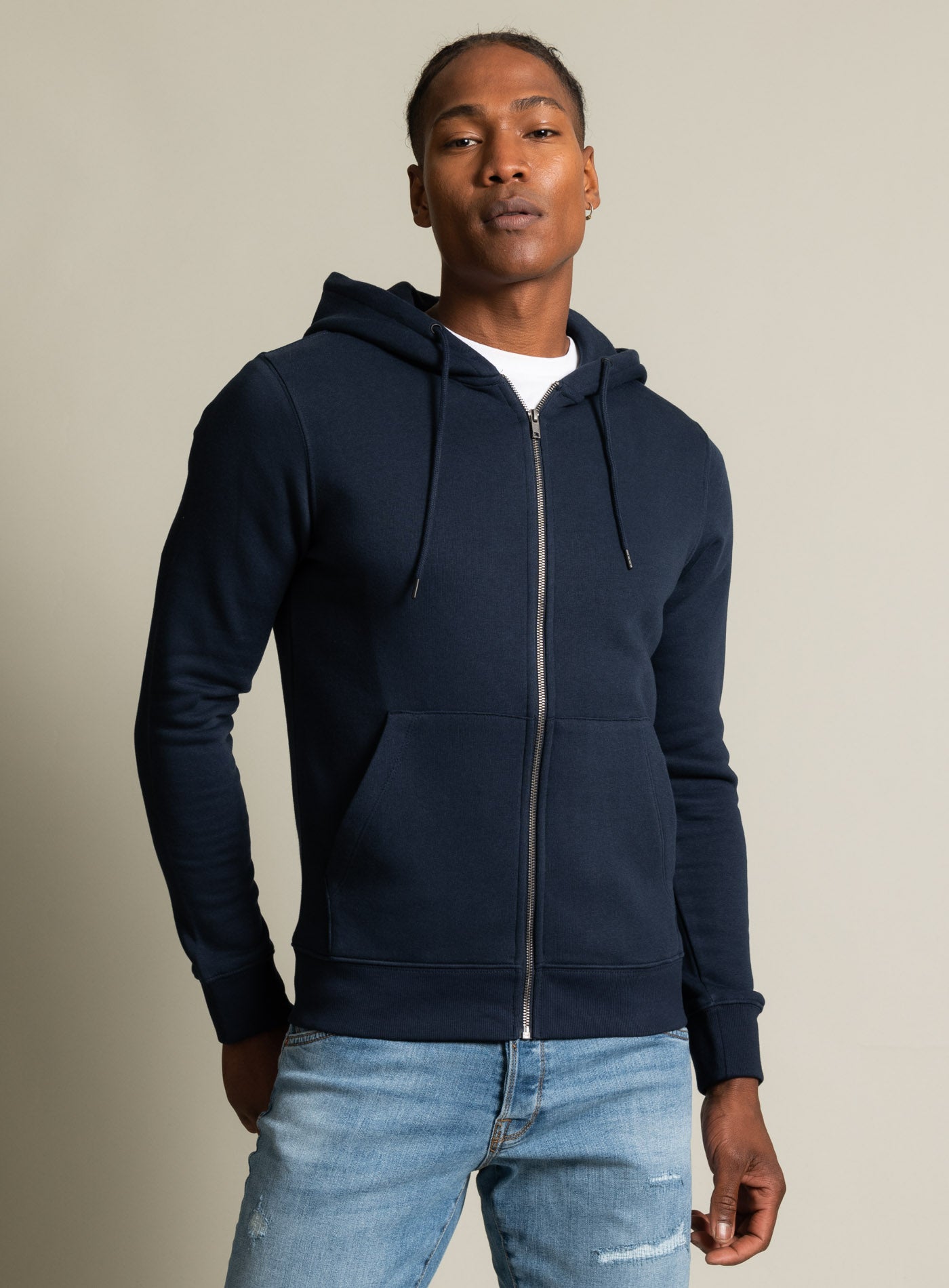 9-STAR BASIC ZIP HOOD 12210830