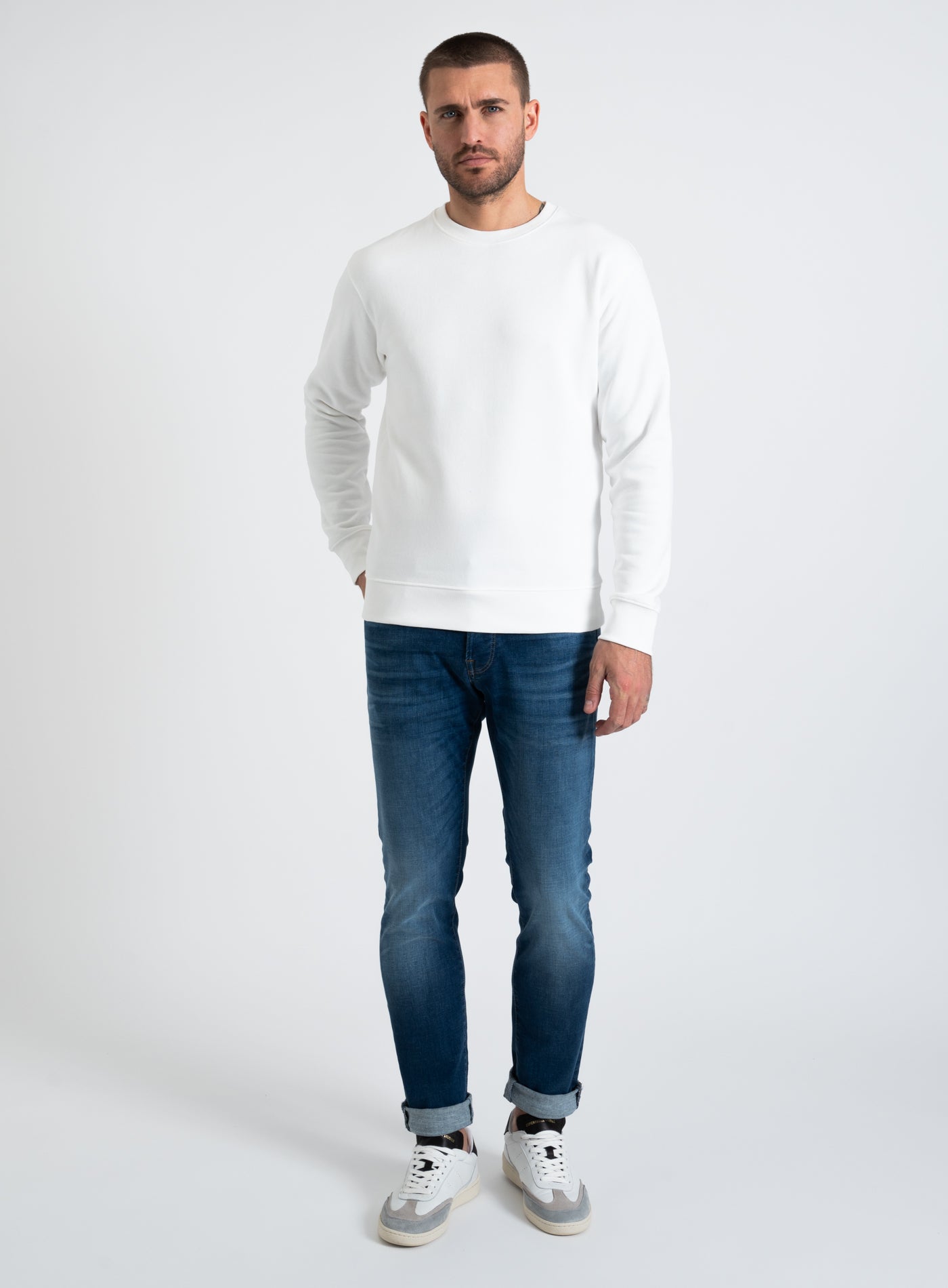 9-STAR BASIC CREW NECK 12208182