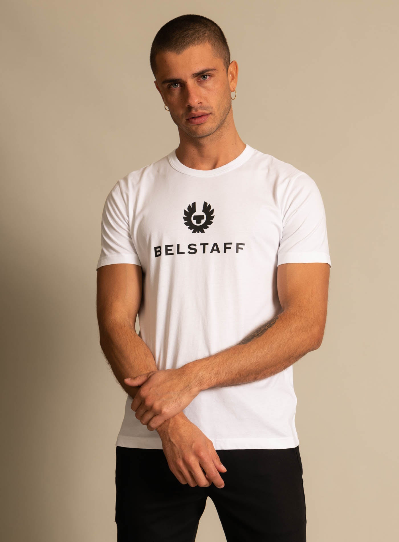 9-104141 BELSTAFF SIGNATURE T-SHIRT