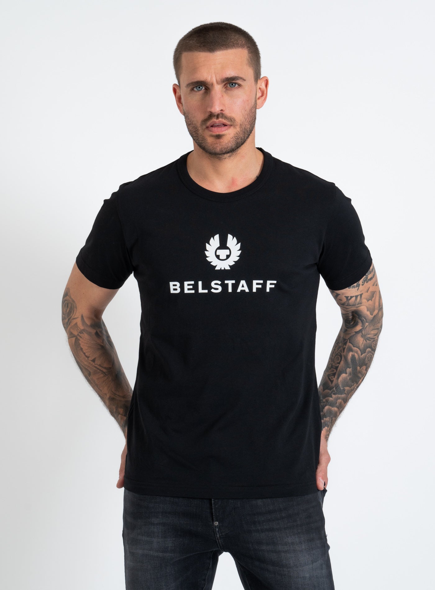 9-104141 BELSTAFF SIGNATURE T-SHIRT