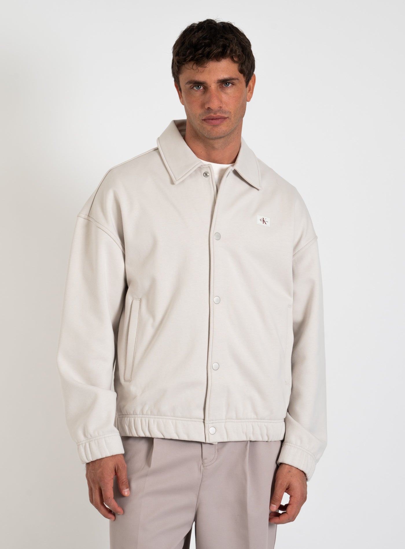 251-J30J326820 WOVEN LABEL SNAP HWK JACKET