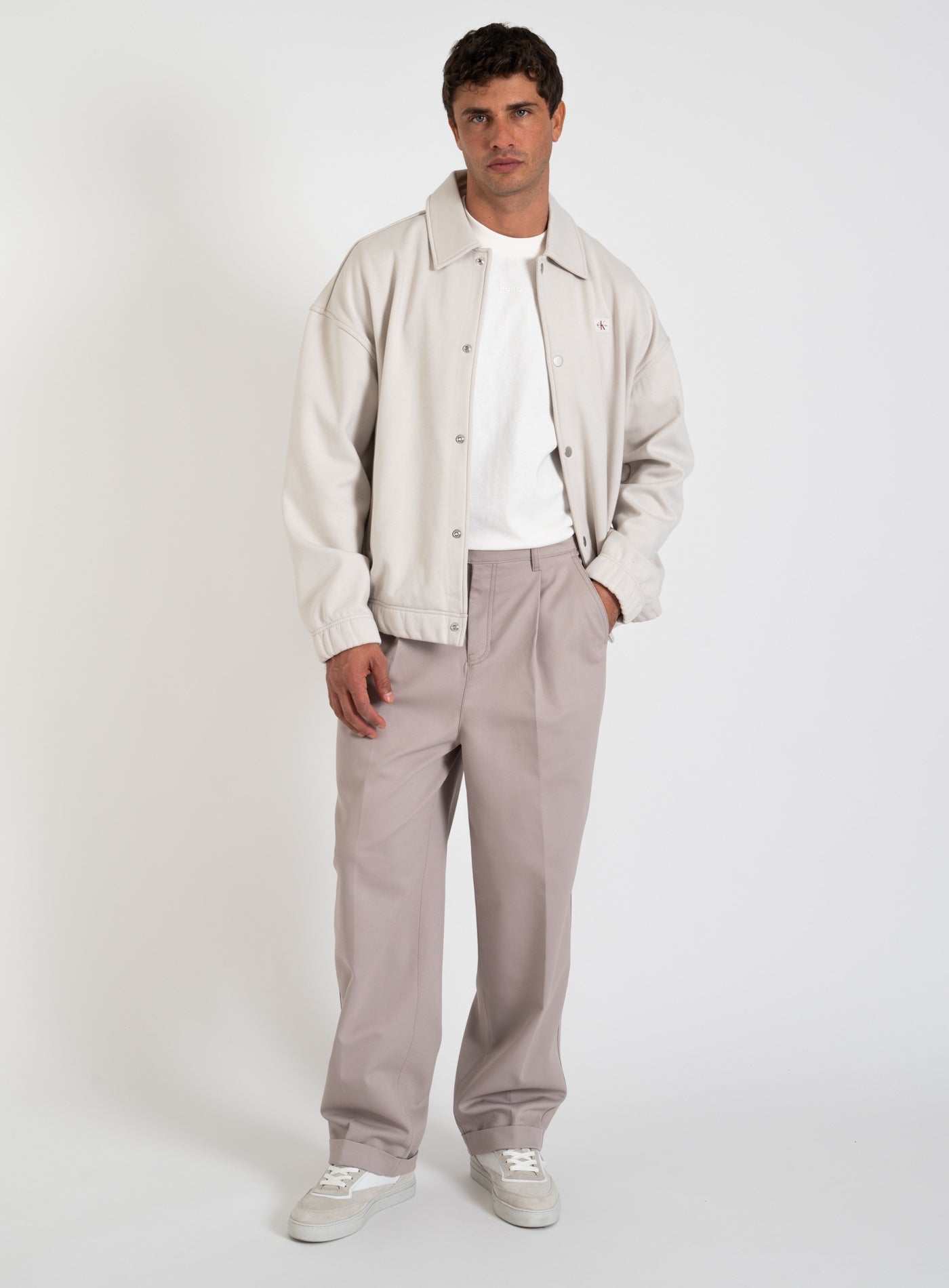 251-J30J326820 WOVEN LABEL SNAP HWK JACKET