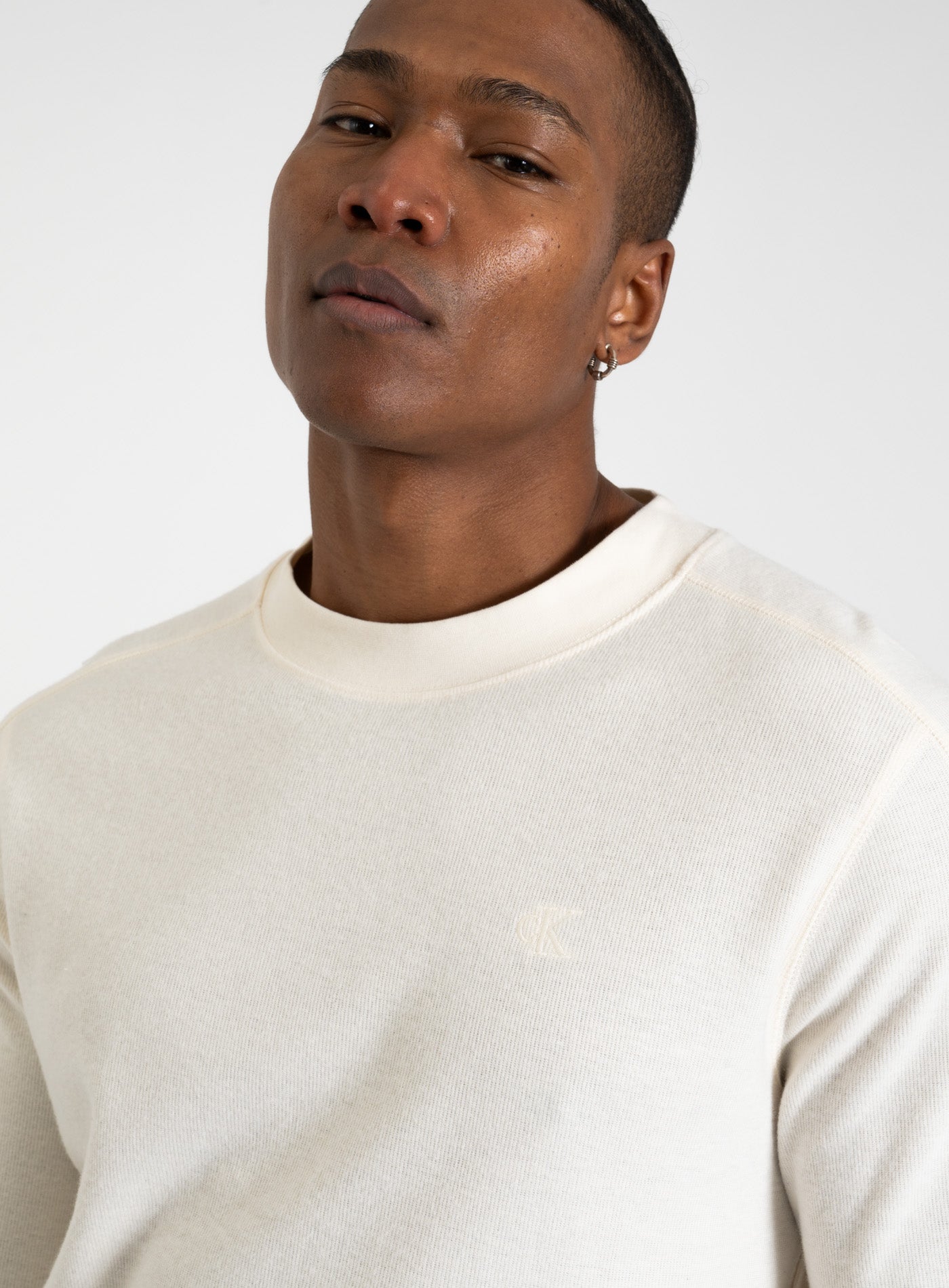 251-J30J326751 BRUSHED RIB LS TEE