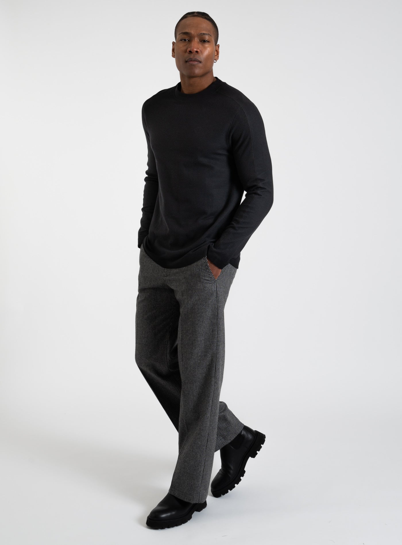251-J30J326751 BRUSHED RIB LS TEE