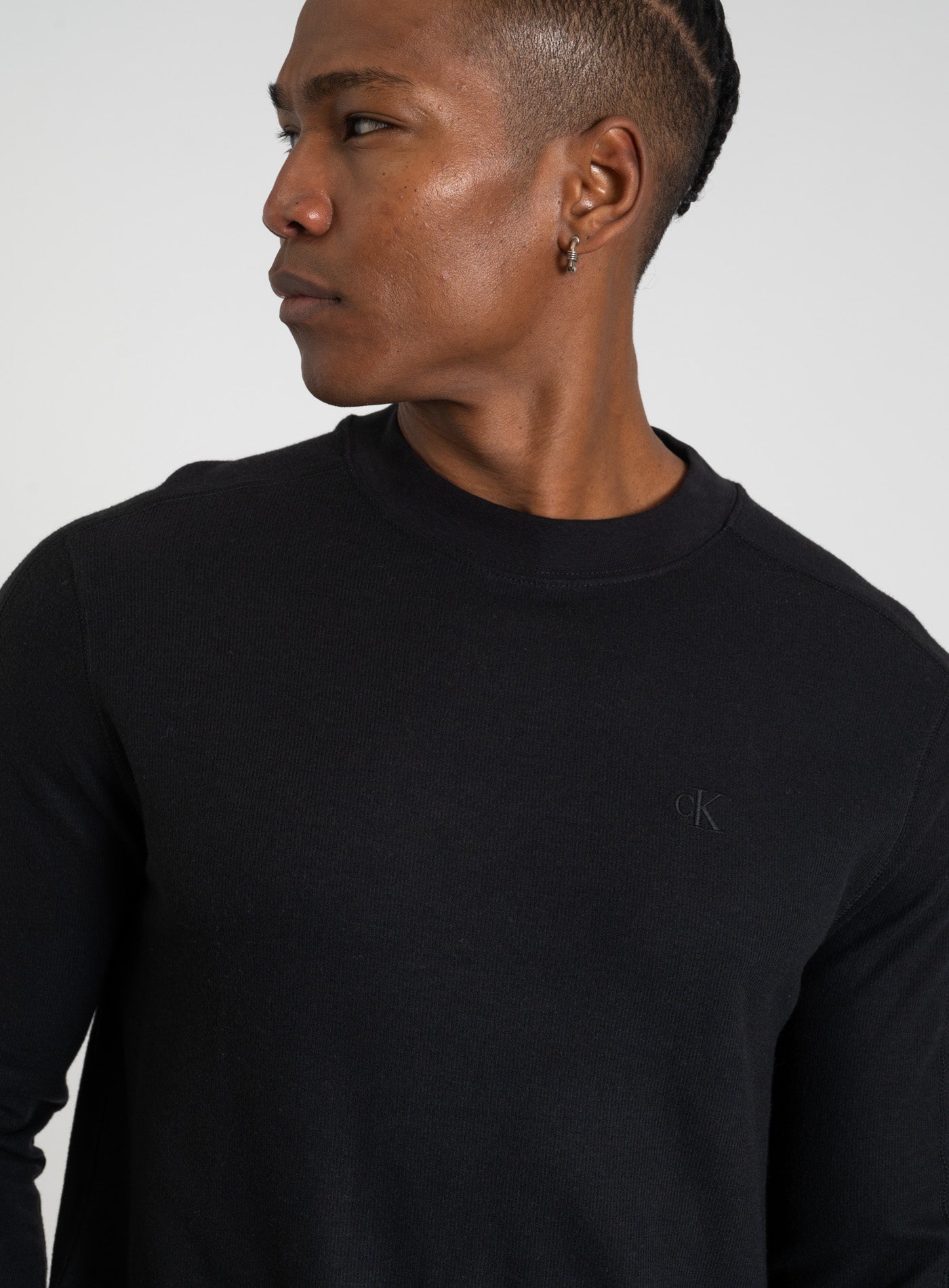251-J30J326751 BRUSHED RIB LS TEE