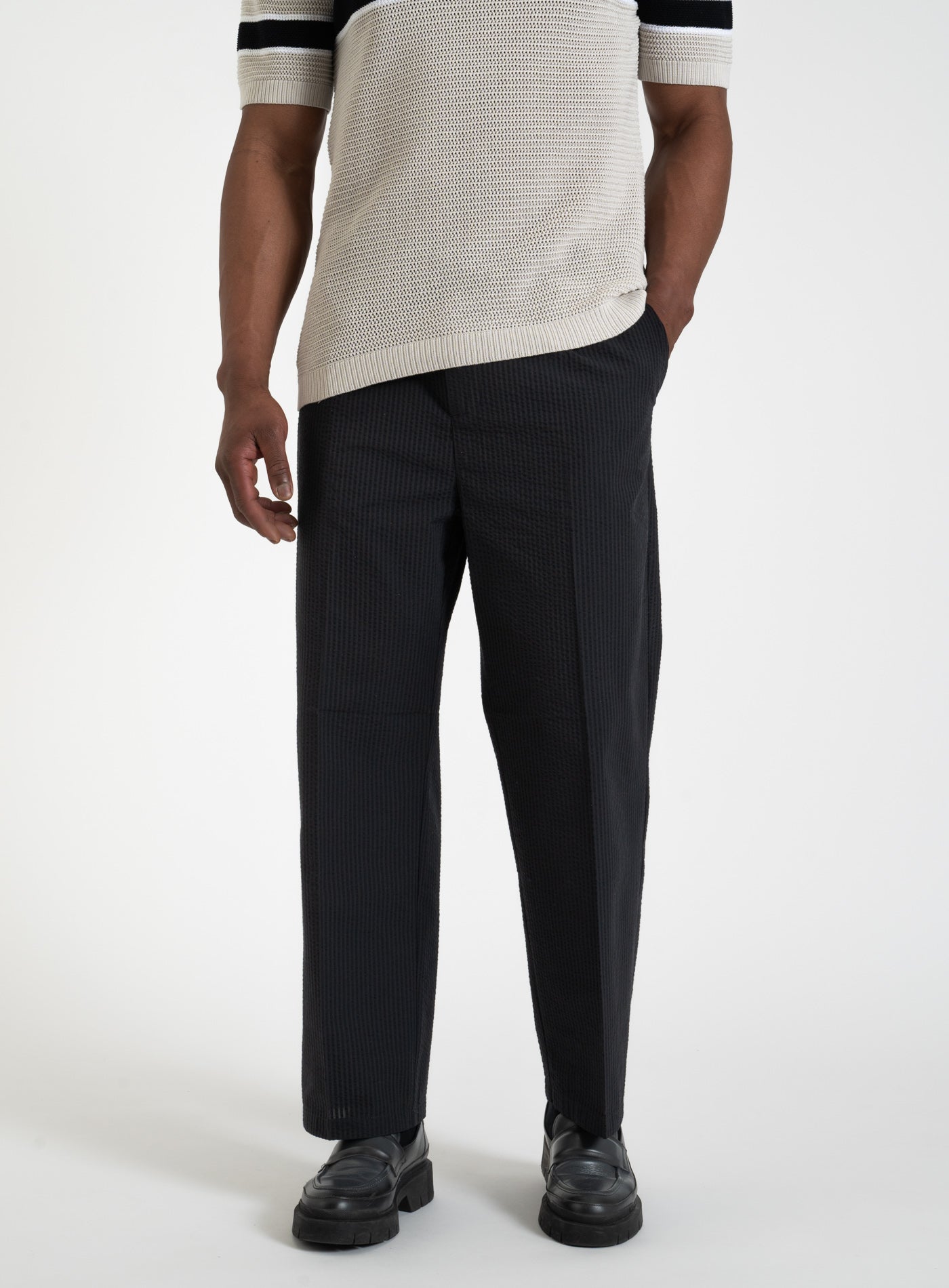 251-PLEATED RELAX JOGG 179986