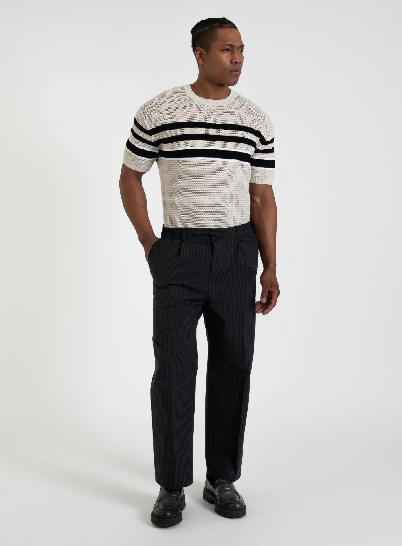 251-PLEATED RELAX JOGG 179986