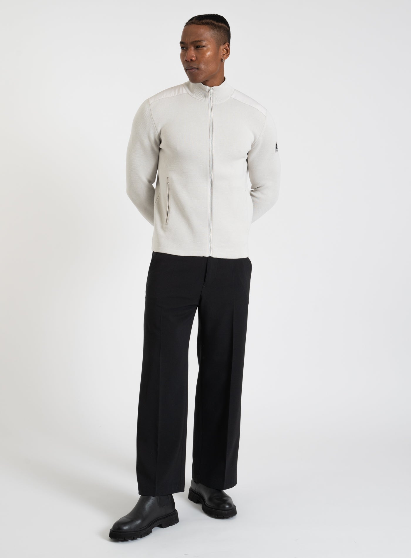 251-105416 VERTEX ZIP CARDIGAN