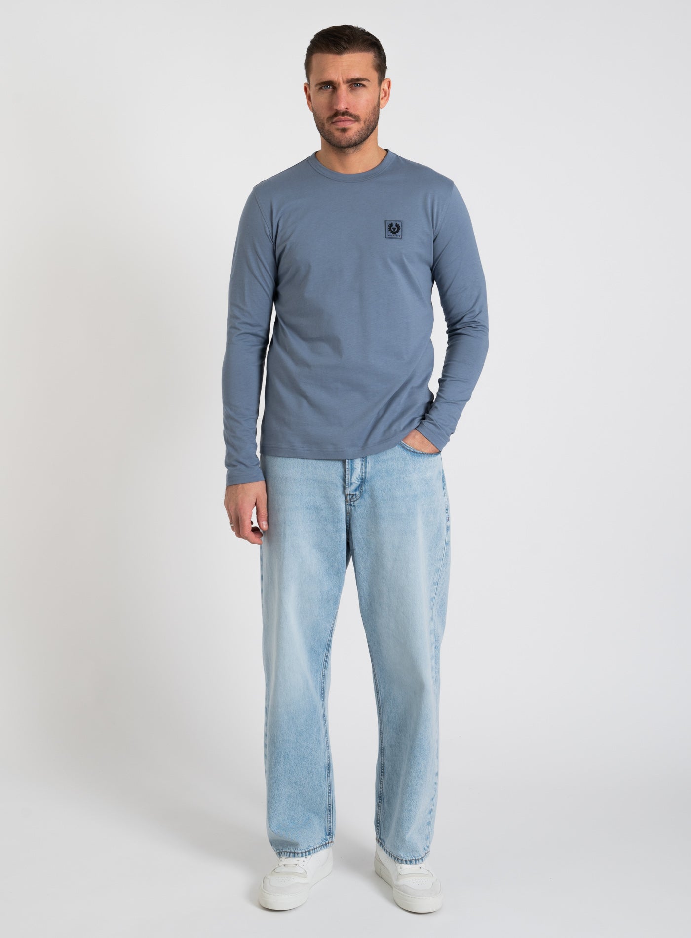 251-100054 BELSTAFF LONG SLEEVED T-SHIRT