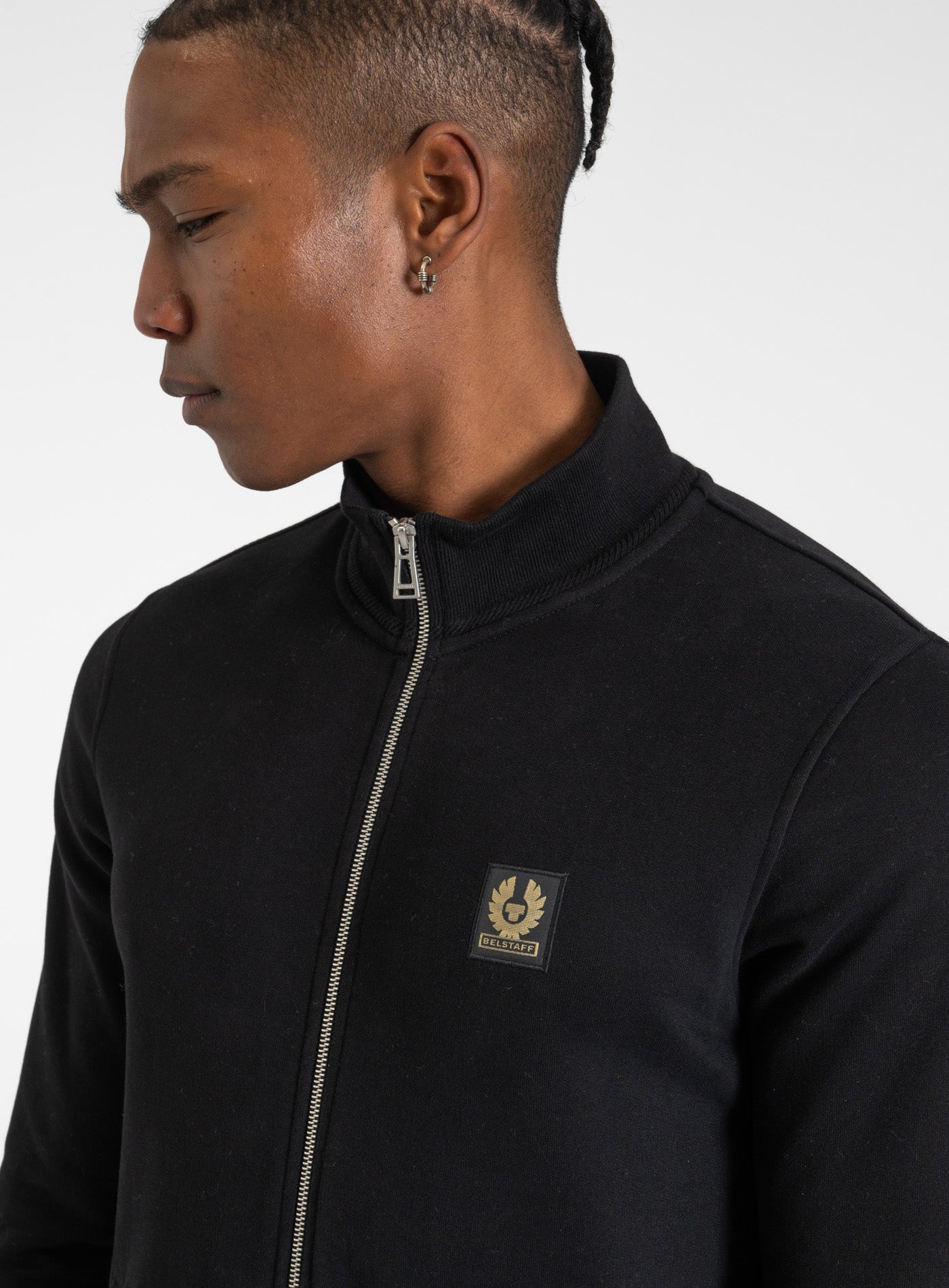 9-100050 BELSTAFF FULL ZIP SWEATSHIRT