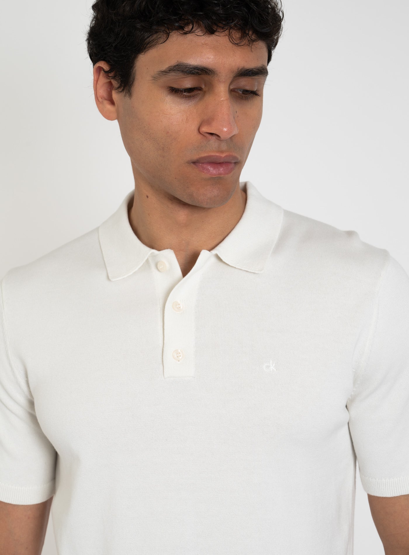 251-K10K114476 KNITTED SUPIMA COTTON POLO S/S