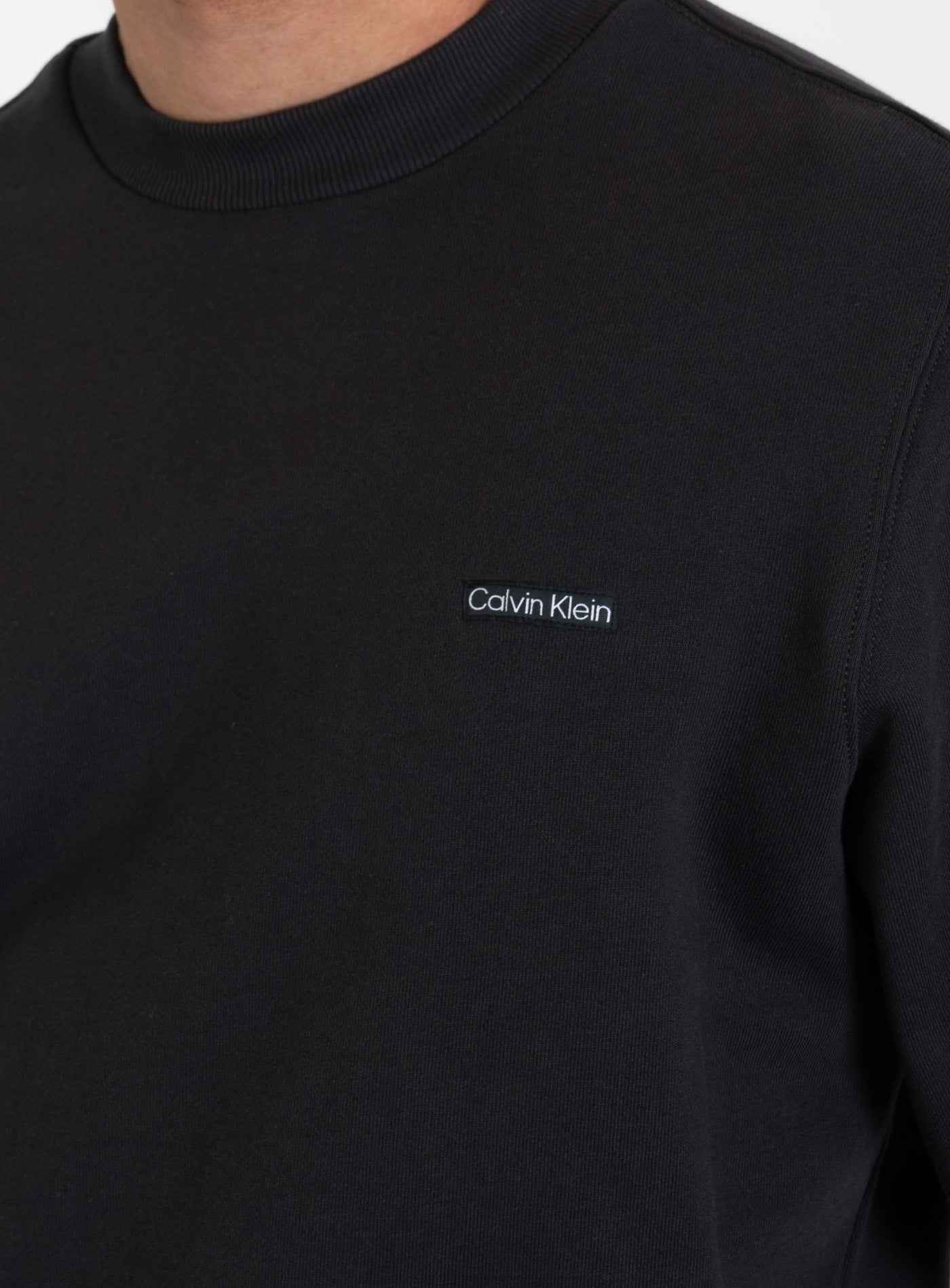 251-J30J327530 CALVIN KLEIN LABEL CREWNECK
