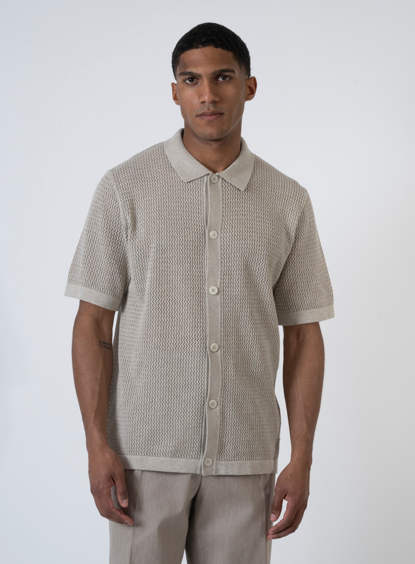 251-BLAARTO KNIT POLO SS 12273474