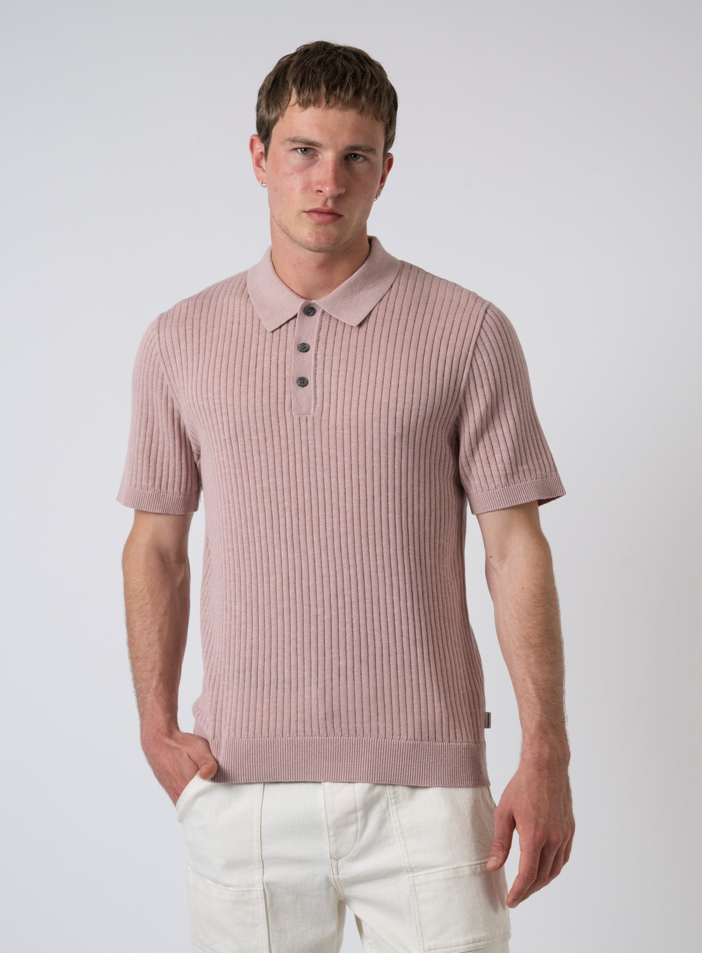 251-BLAKIAN KNIT STRUCTURE POLO 122711457