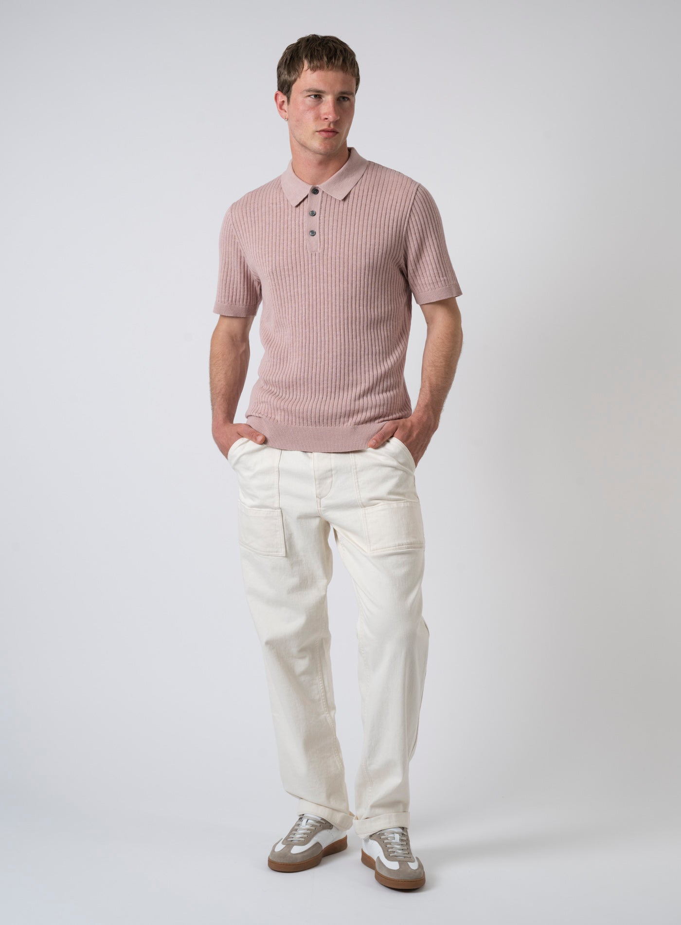 251-BLAKIAN KNIT STRUCTURE POLO 122711457