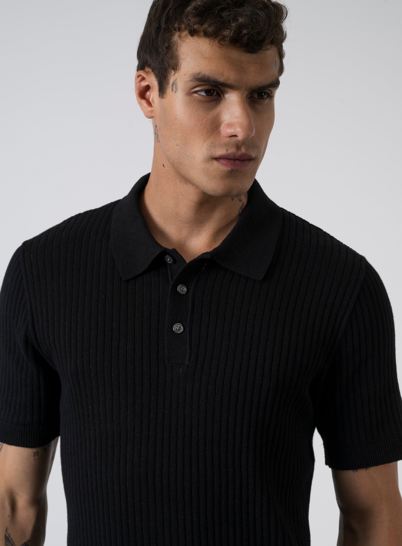 251-BLAKIAN KNIT STRUCTURE POLO 122711457