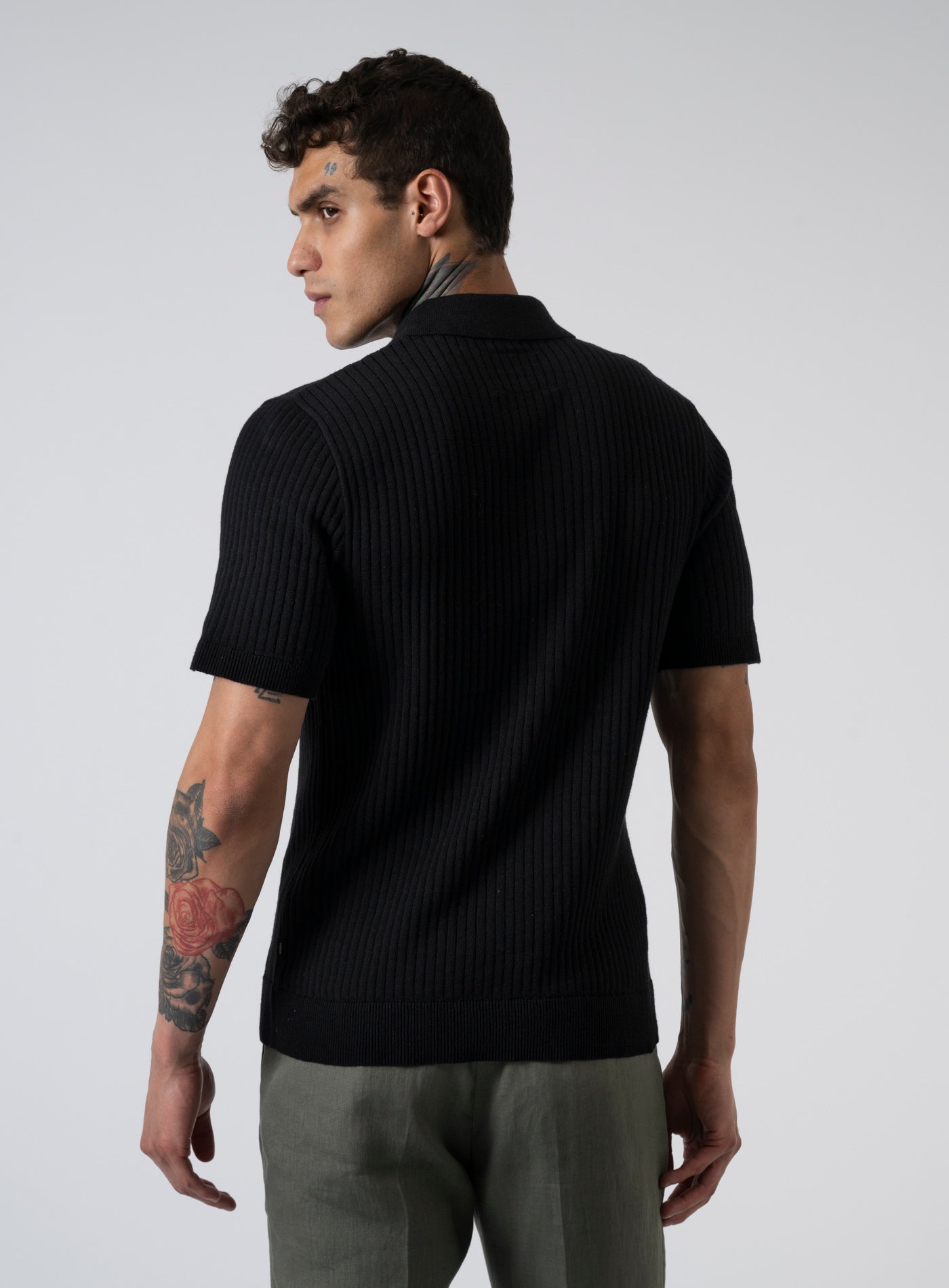 251-BLAKIAN KNIT STRUCTURE POLO 122711457