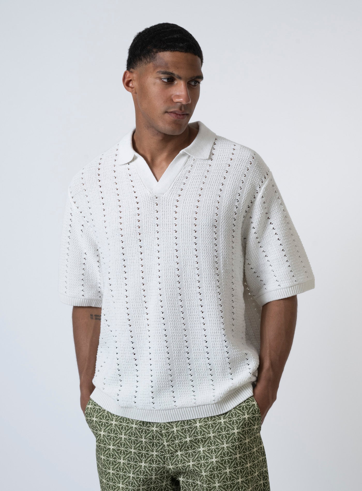251-PAROS KNIT EASTERS CROCHET POLO 12272562