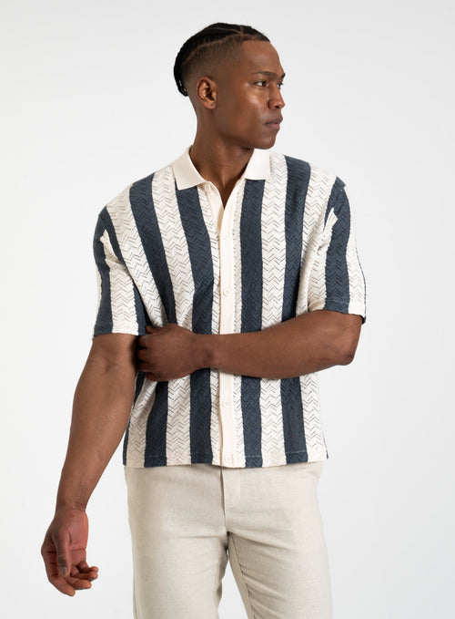 251-TYLER KNIT SS POLO SN 12272863