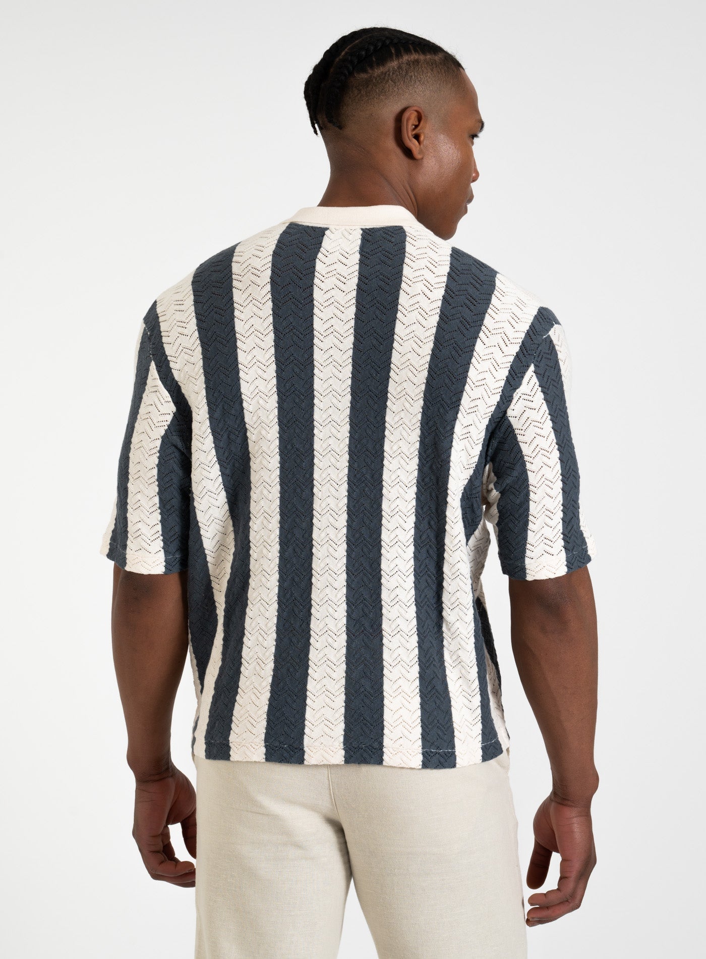 251-TYLER KNIT SS POLO SN 12272863