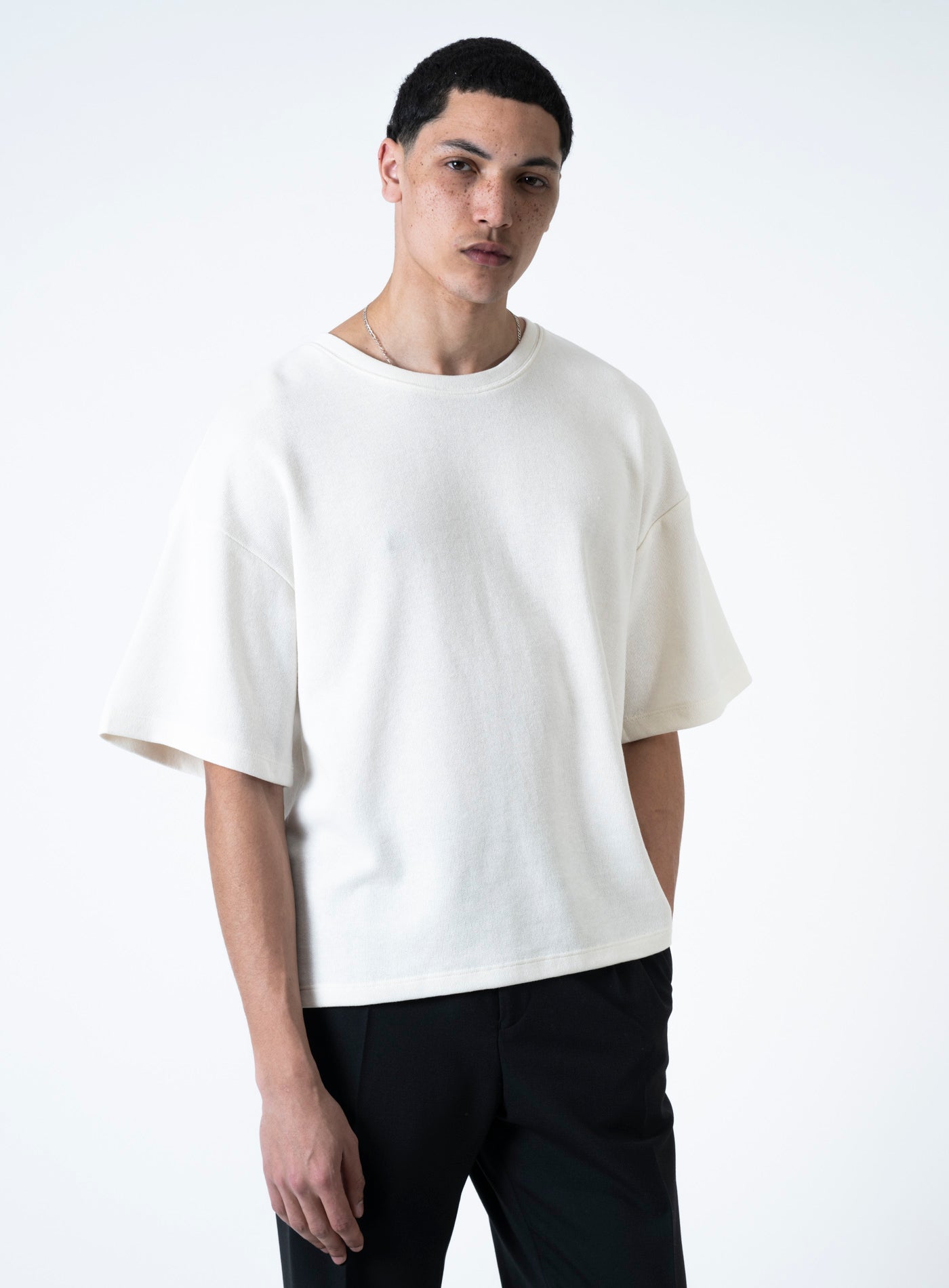 251-INTERLUDE FABRIC TEE SS 12274578