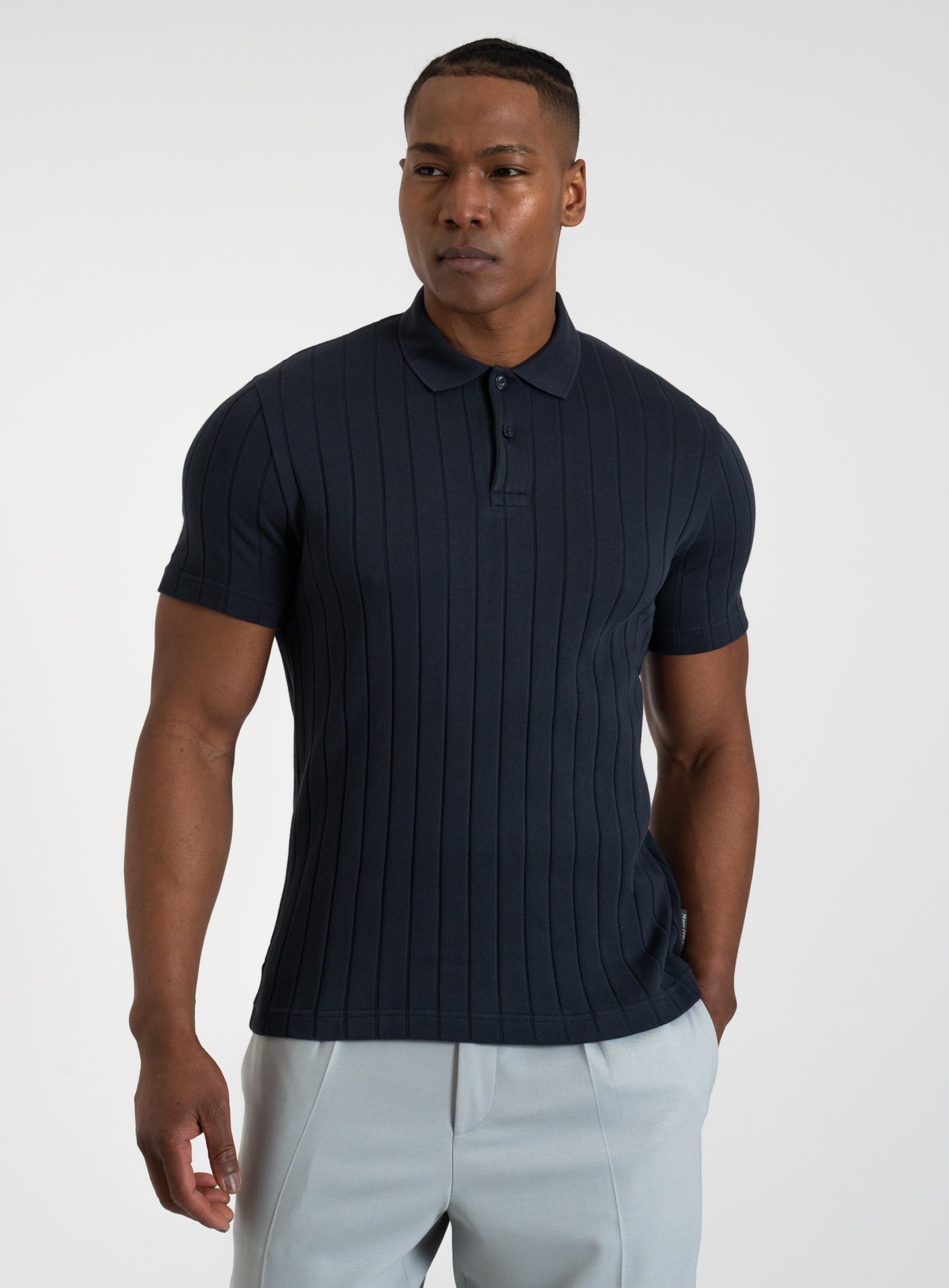 251-522227153014 POLO KNIT VERTICAL