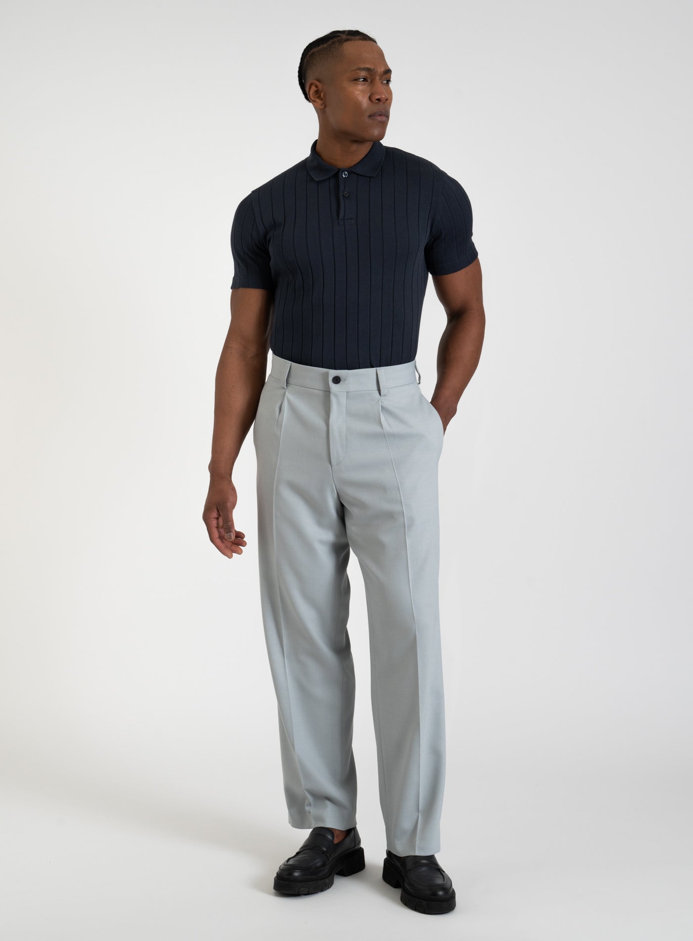 251-522227153014 POLO KNIT VERTICAL