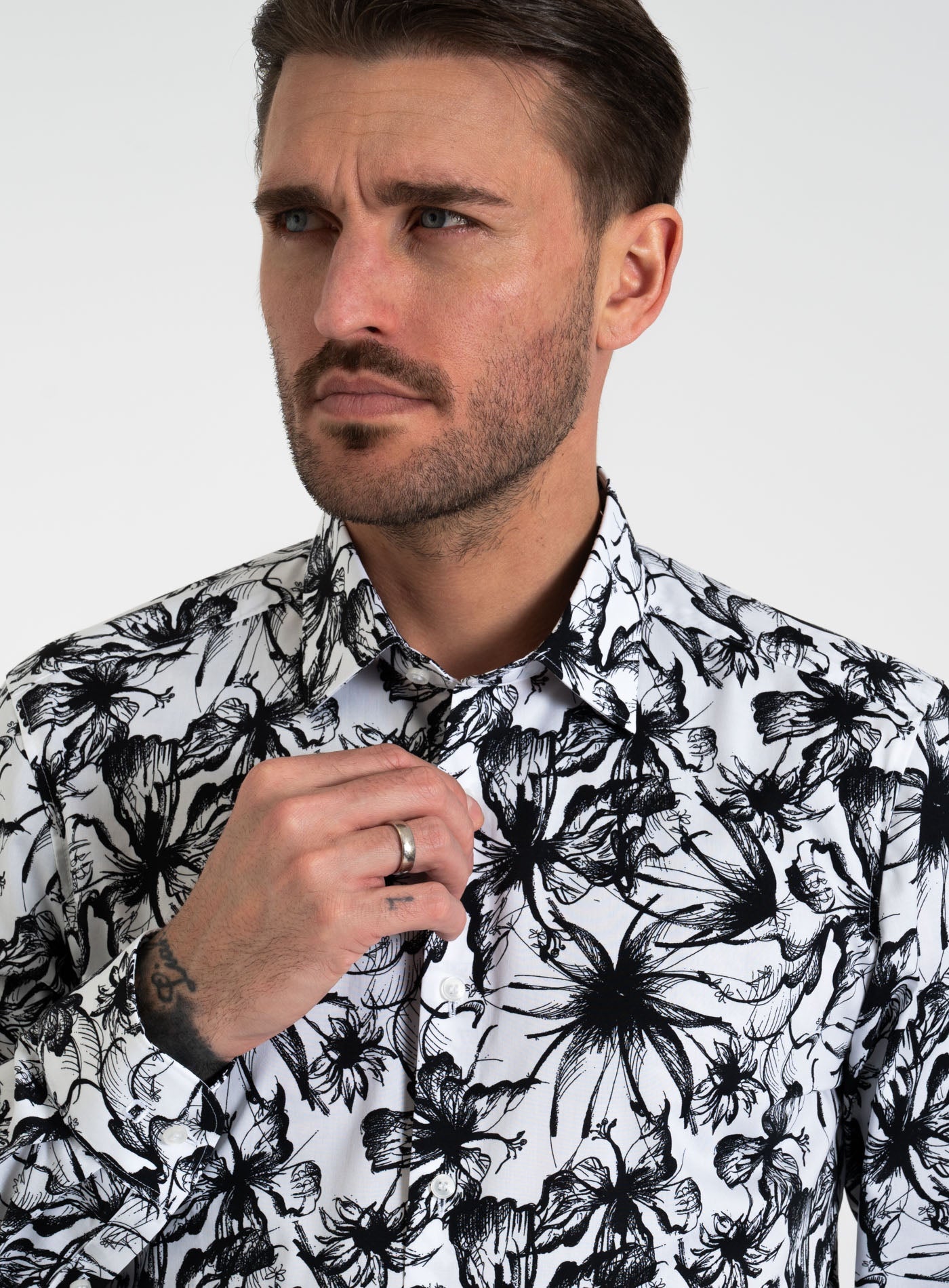 251-214874 FLORAL TWOTONE