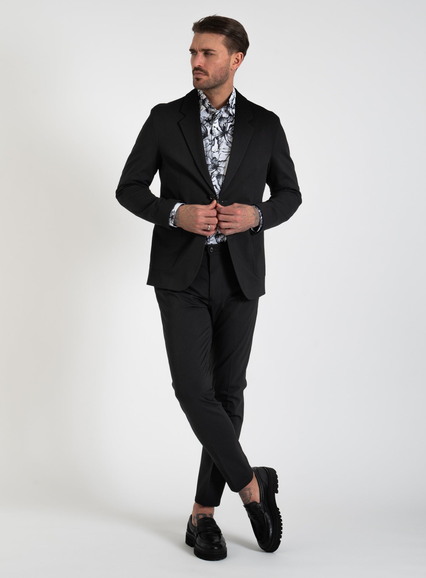 251-214874 FLORAL TWOTONE
