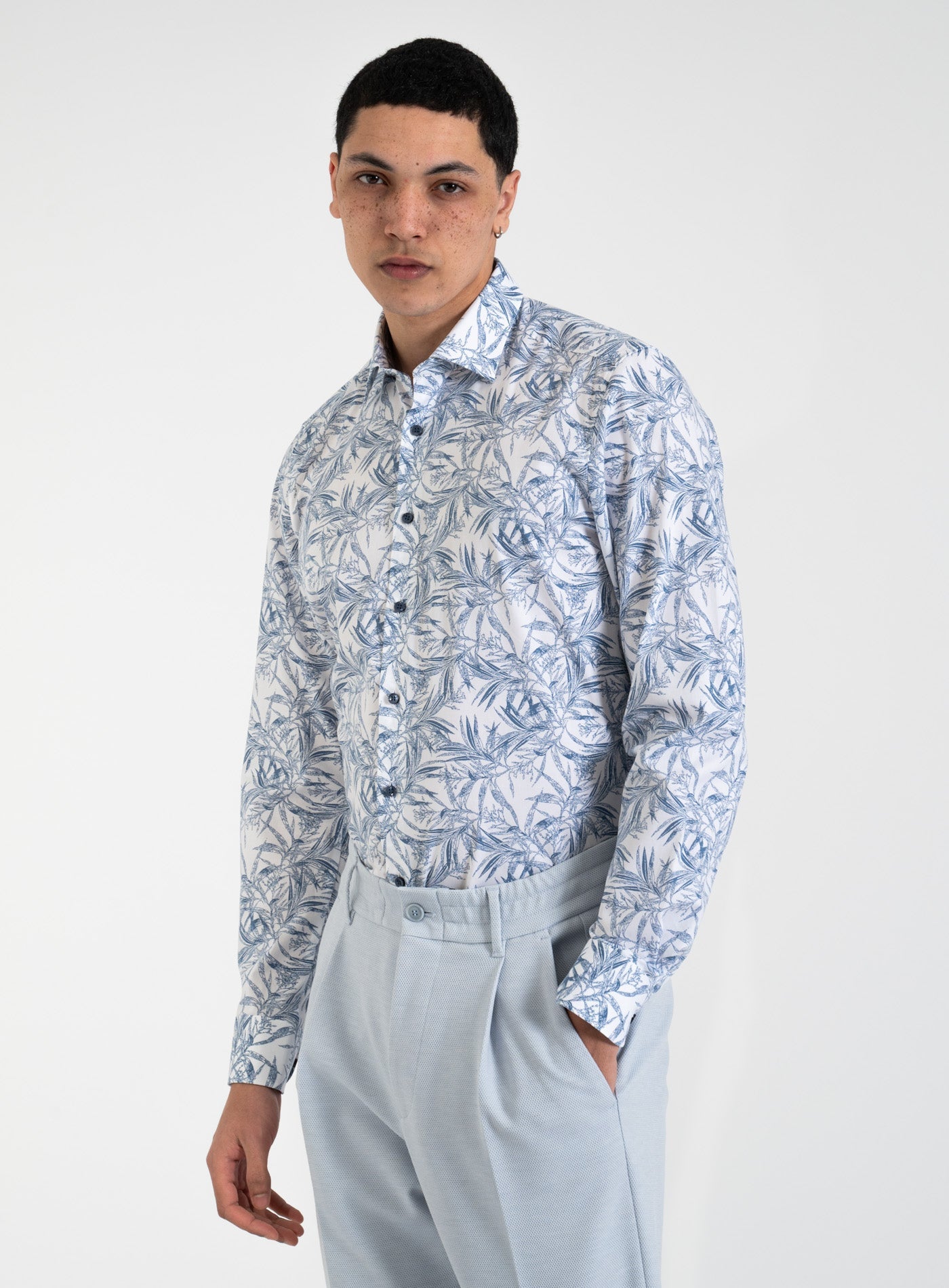 251-212474 AOP FLORAL TWOTONE