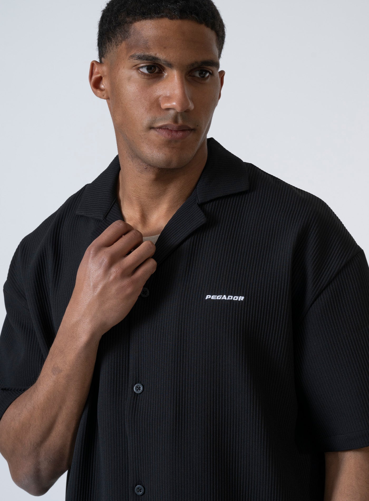 251-PGDR-3390 TROY PLISSE SUMMER SHIRT