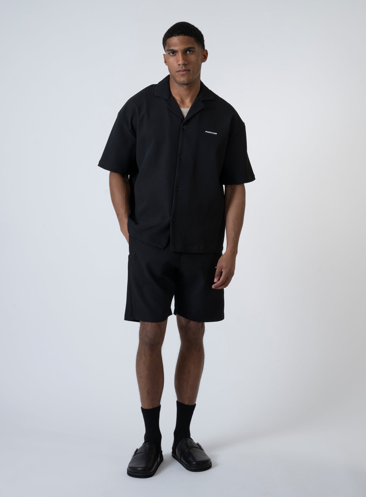 251-PGDR-3390 TROY PLISSE SUMMER SHIRT
