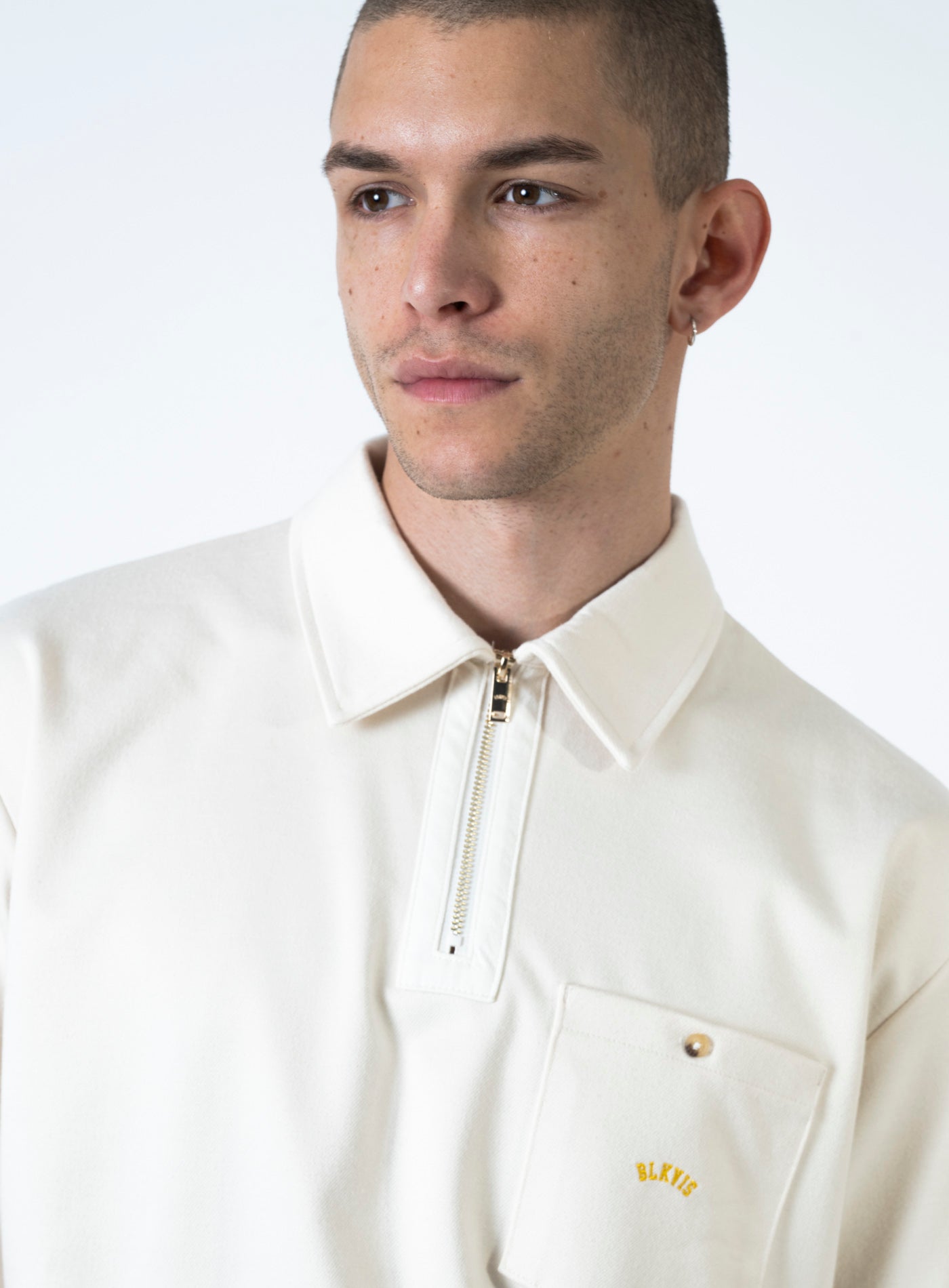 251-4251-2603 WAFFLE KNIT POLO