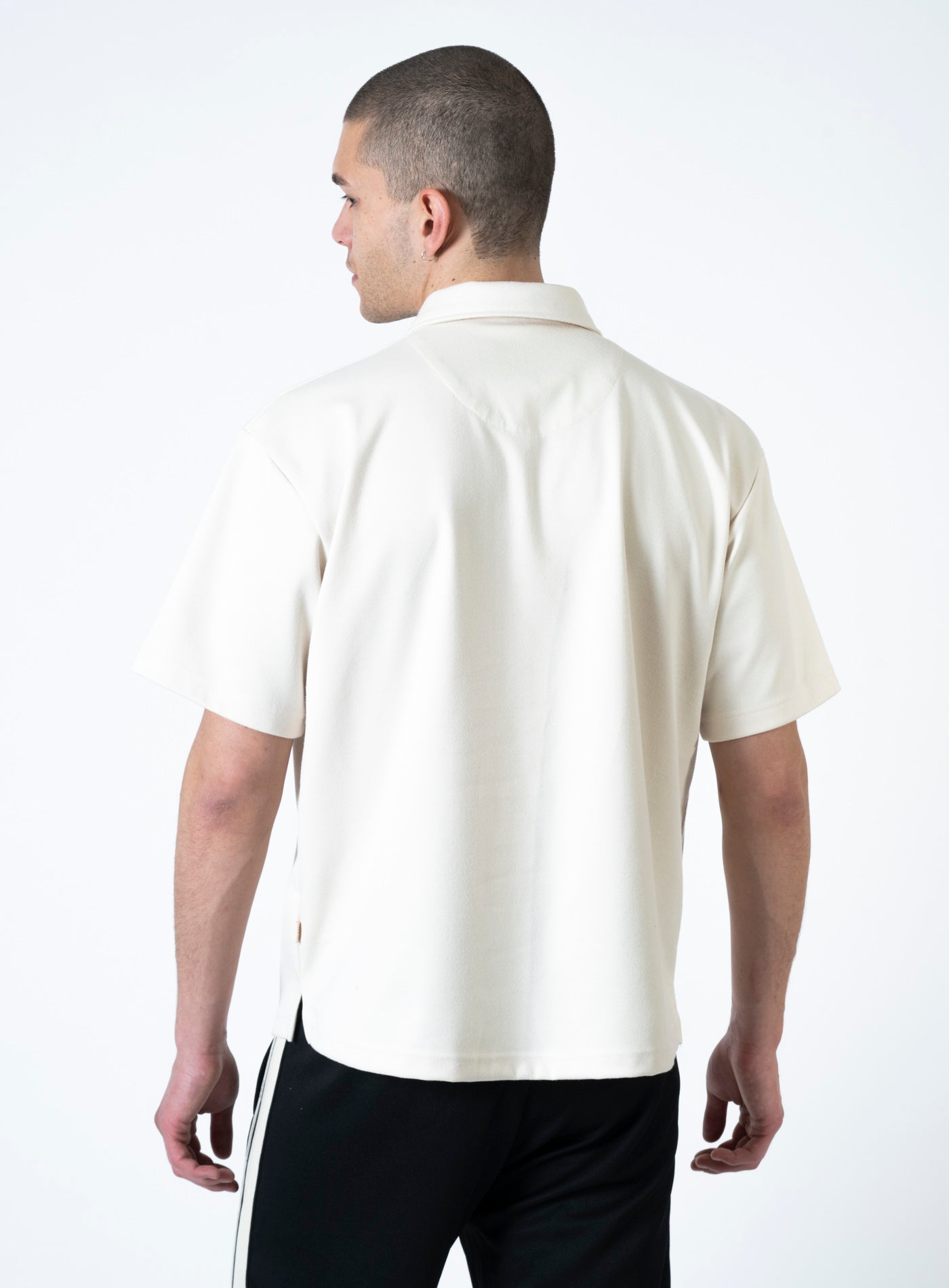 251-4251-2603 WAFFLE KNIT POLO