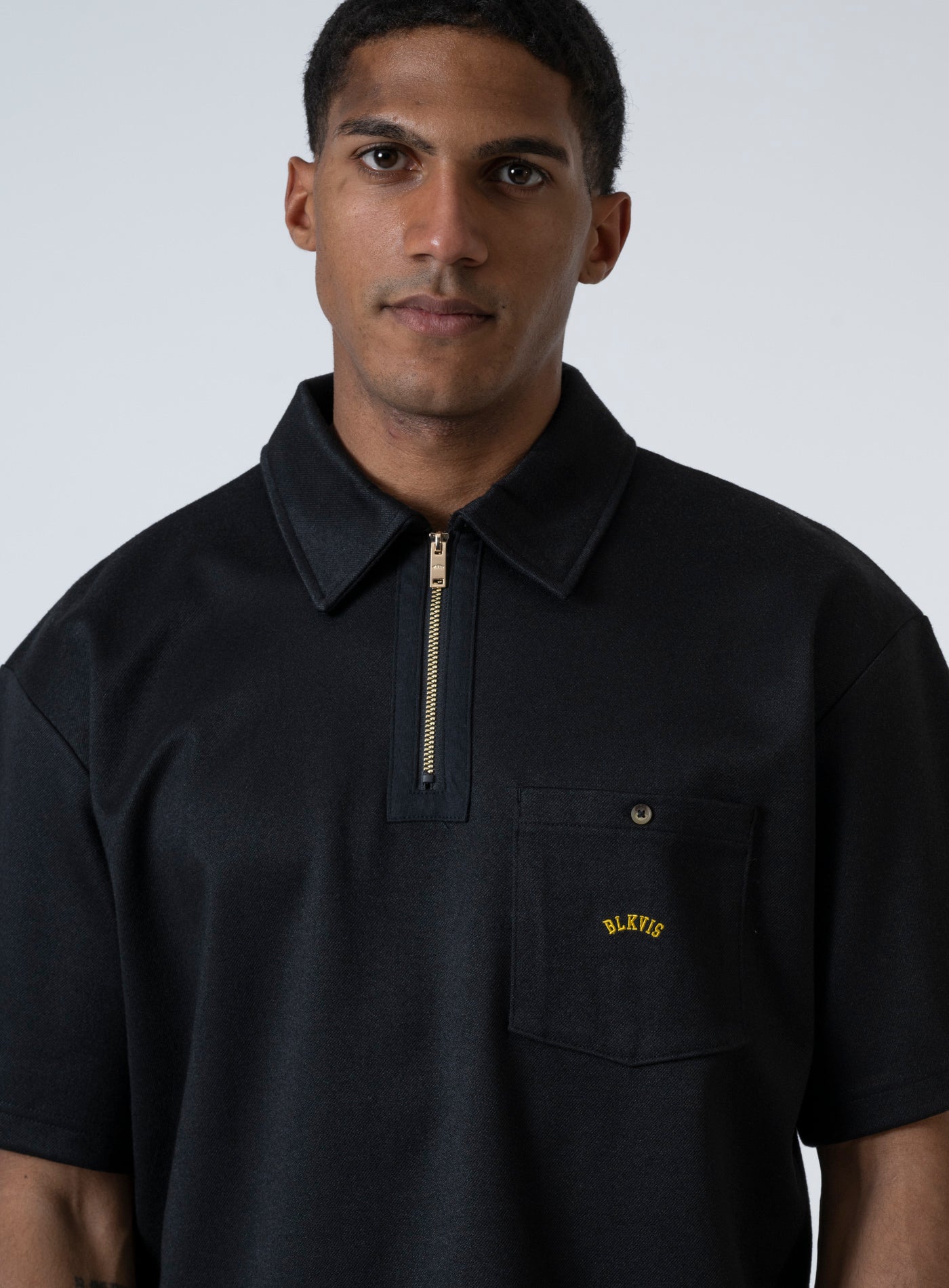 251-4251-2603 WAFFLE KNIT POLO
