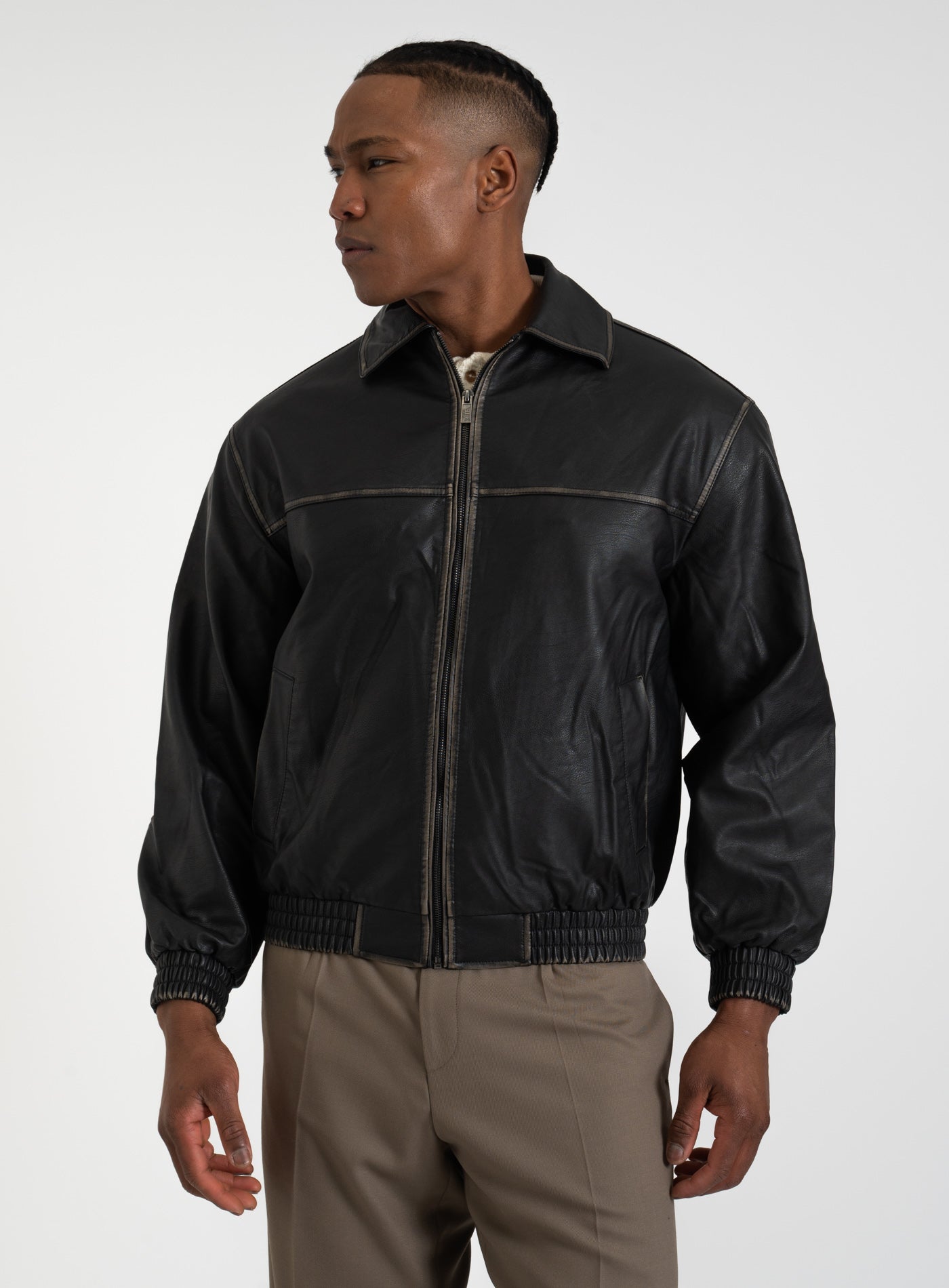 251-ENIGMA LEATHER JACKET VER-J49
