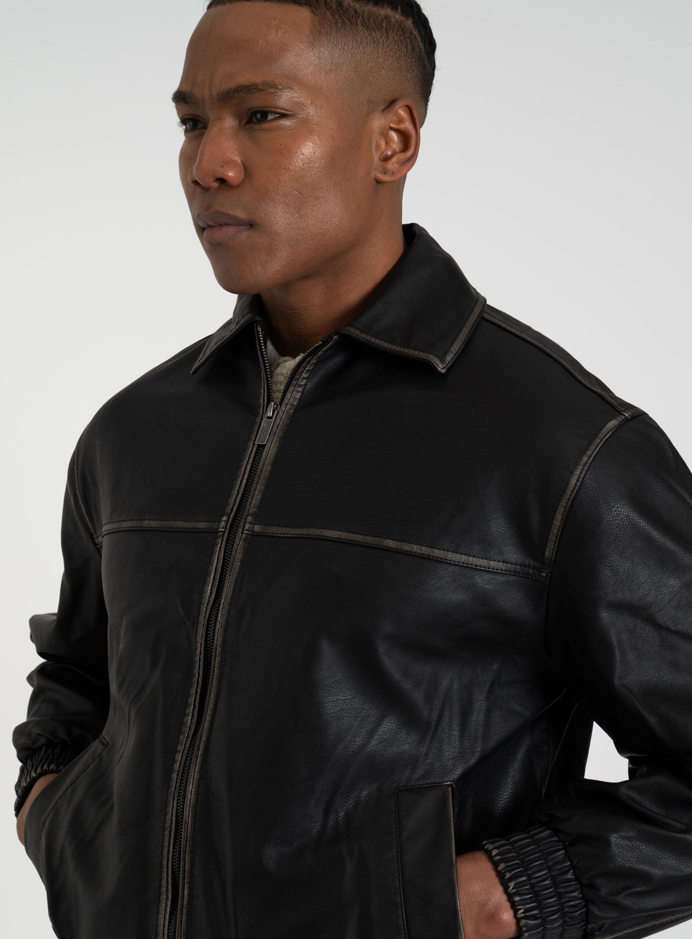 251-ENIGMA LEATHER JACKET VER-J49