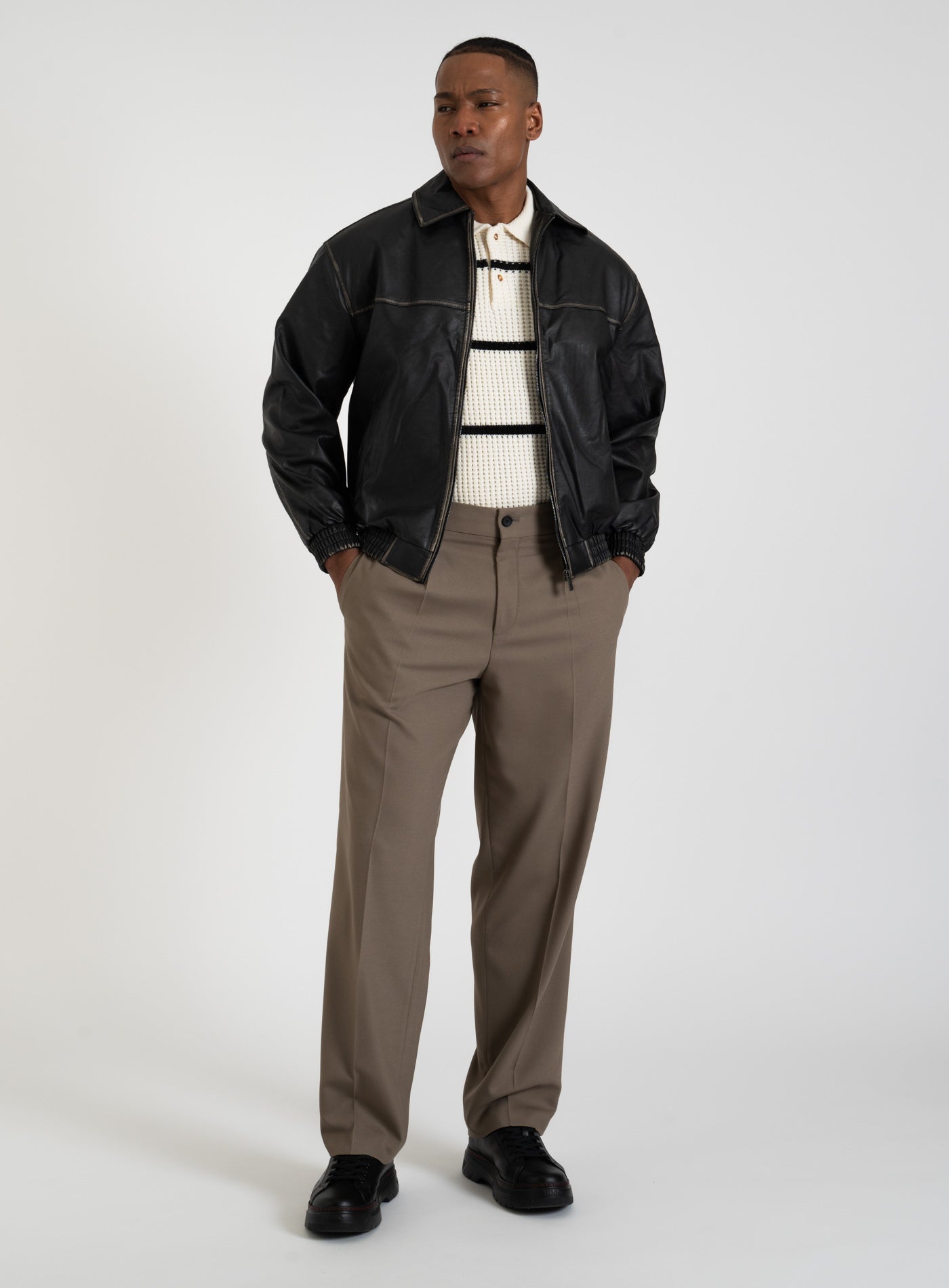 251-ENIGMA LEATHER JACKET VER-J49