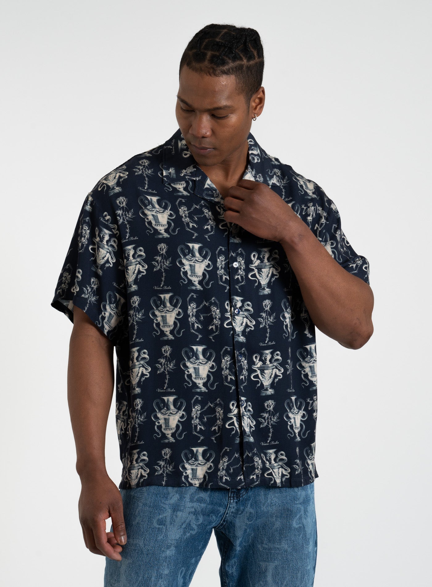 251-POISON VISCOSE SHIRT VER-SH15