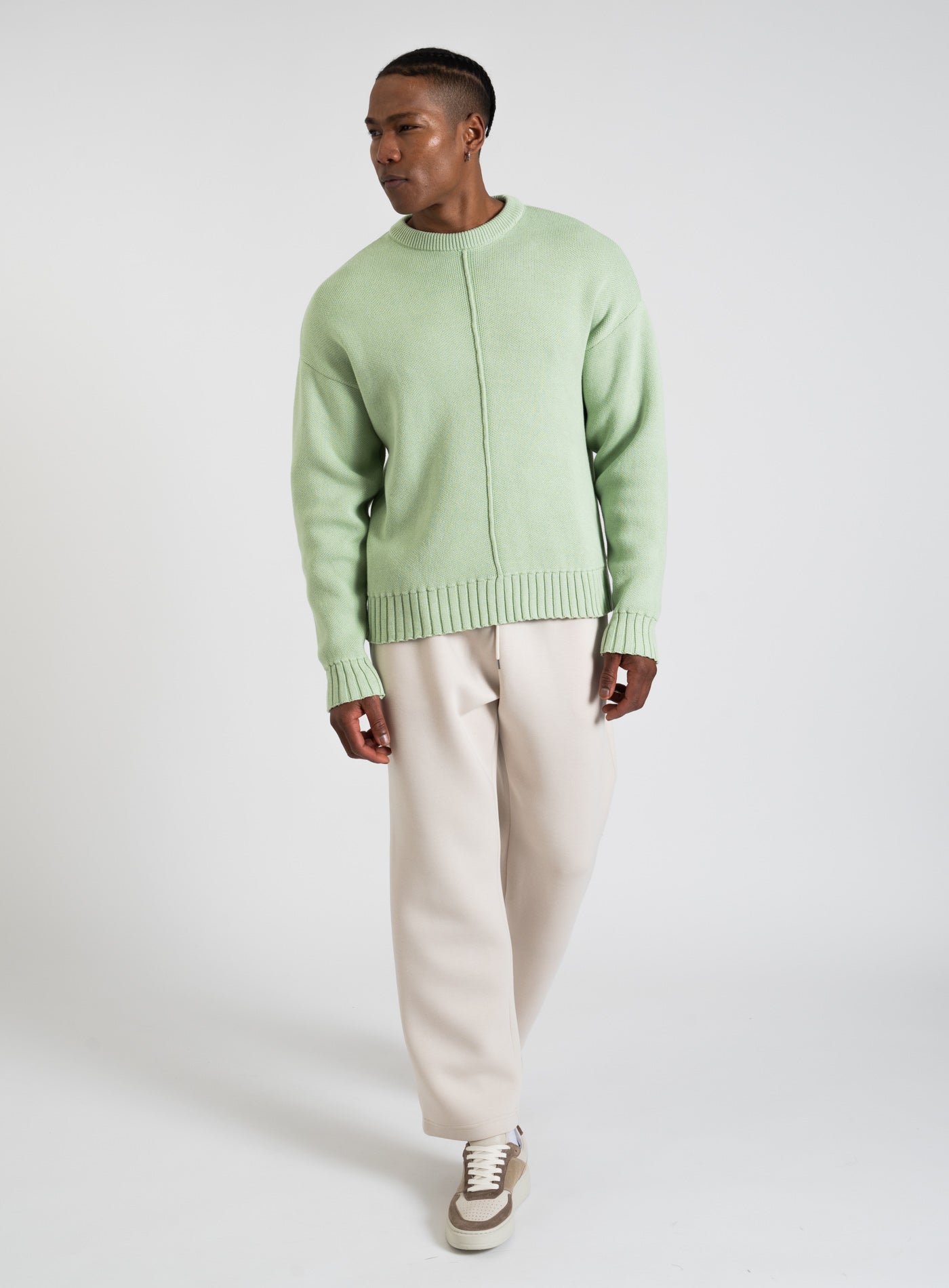 251DS-HEAVY KNIT SWEATER